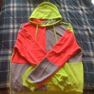 Fashion Nova Neon Sweatshirt